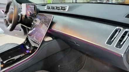 분당 벤츠전문 카알터 W223 S400d 액티브엠비엄트 4d전동트위터 옵틱글래스 광각사이드미러 교체 레트로핏 1인시공 / 성남 분당구 정자동