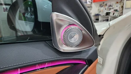 벤츠 W223 S450 부메스터 전동 트위터교체 / 성남 분당구 정자동