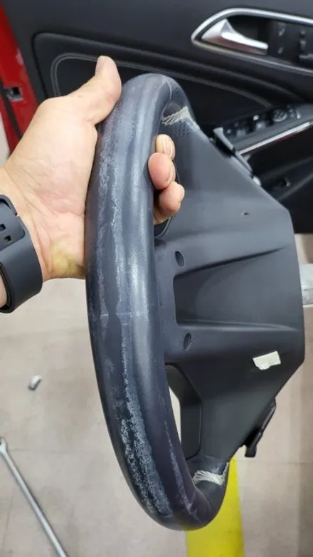 벤츠 GLA200 핸들열선 모니터고장 국산 모니터교체 안드로이드 NV700 내비게이션 카플레이 안드로이드오토 AUX코딩 HD 후방카메라교체 / 성남 분당구 정자동