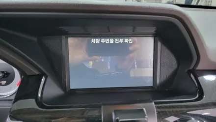 벤츠 GLK 모니터 후방카메라 고장 국산 와이드모니터교체 안드로이드 NV700 AUX코딩 HD 후방카메라교체 / 성남 분당구 정자동