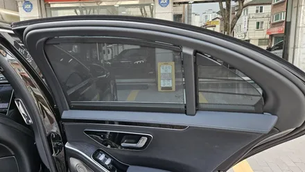 벤츠 신형S클래스 W223 S350d 전동 커튼 블라인드 선쉐이드 고장 수리 교체 전문점 / 성남 분당구 정자동