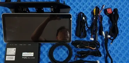 [분당벤츠전문점] 벤츠 E클래스 W212 E220 안드로이드 M2C200플러스 국산 12.3인치 와이드 모니터 교체 / 성남 분당구 정자동