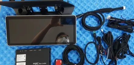 [분당벤츠전문점] 벤츠 W212 E220 2013년식 안드로이드 M2C200PLUS 네비게이션 국산 12.3인치 모니터 교체 / 성남 분당구 정자동