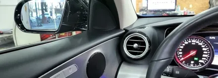[분당벤츠전문점] 벤츠 E클래스 W213 E300 2018년식 부메스터 3D 전동 트위터 교체 송풍구 엠비언트 교체 부메스터 미드레인지 커버교체 / 성남 분당구 정자동