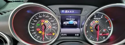 분당벤츠전문점 카알터 SLC43 AMG 순정 엠비언트 라이트 교체 (12색 멀티컬러) 신형 터빈송풍구 엠비언트 변경 작업후기 R172 / 성남 분당구 정자동