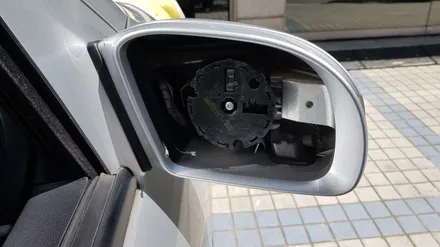[분당벤츠전문점] 벤츠 W164 2008년식 안전운전 필수품 옵틱글래스 광각미러 교체 / 성남 분당구 정자동