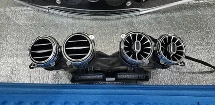 [분당벤츠전문점] 벤츠 S클래스 W222 S350 2014년식 신형개조 1열 송풍구 엠비언트 교체 2열 송풍구 엠비언트 교체 / 성남 분당구 정자동