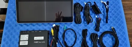 [분당벤츠전문점] 벤츠 E클래스 W212 E250 2014년식 국산 안드로이드 M2C200플러스 네비게이션 국산 12.3인치 모니터 교체 / 성남 분당구 정자동
