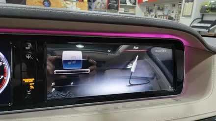 벤츠 S500 레트로핏 터치모니터변경 국산 고화질 안드로이드 M2C200PLUS 네비게이션 AUX코딩 순정GPS 파크라케이블 무선LTE WiFi 리어모니터연동 분당 정자동 벤츠전문 / 성남 분당구 정자동