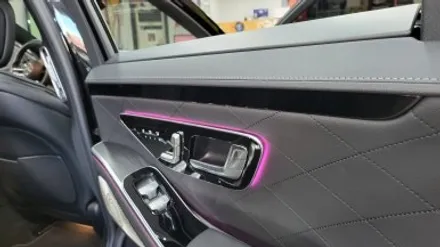 분당 벤츠전문 카알터 W223 S400d 액티브엠비엄트 4d전동트위터 옵틱글래스 광각사이드미러 교체 레트로핏 1인시공 / 성남 분당구 정자동