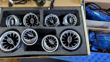 벤츠 E300 알리 직구 공임시공 부메스터 전동트위터 송풍구 엠비언트 교체 / 성남 분당구 정자동