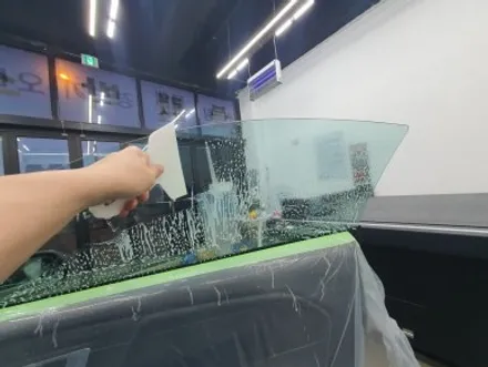 대전 자동차 선팅 머스탱에 어항 썬팅!? / 대전 유성