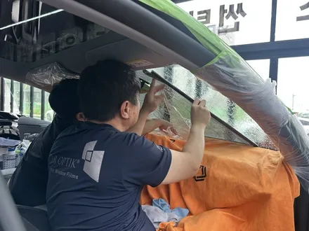 대전 테슬라 썬팅 모델Y 주니퍼 신탄진에서도 하버캠프는 요기요 / 대전 유성