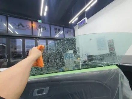 대전 자동차 선팅 머스탱에 어항 썬팅!? / 대전 유성