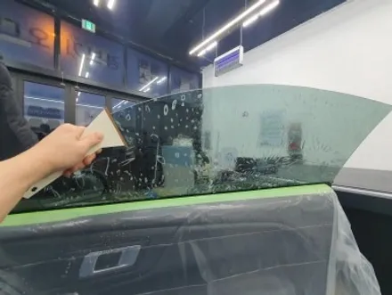 대전 자동차 선팅 머스탱에 어항 썬팅!? / 대전 유성