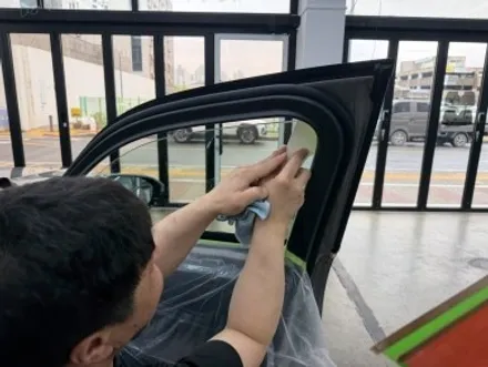 대전 자동차썬팅, BMW 5시리즈와 프나세의 조합 / 대전 유성