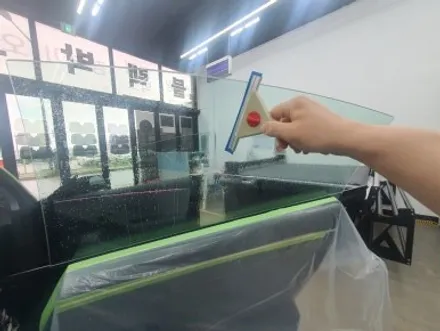 대전 테슬라 신차패키지, 요크핸들 장착까지 / 대전 유성