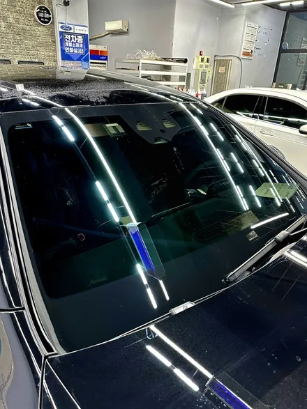 벤츠 s500 차량에 후퍼옵틱 클라식 썬팅으로 아름답게... / 대전 유성