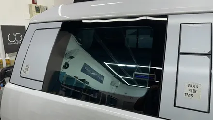 대전 틴팅 하버캠프 사파이어본드 싼타페 MX5랑 잘 어울릴까? PPF는 문콕쉴드 까지 / 대전 유성