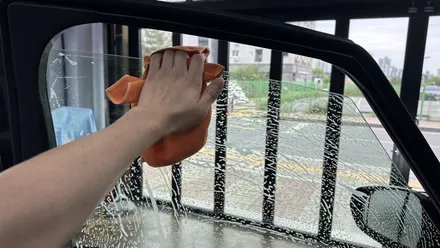 세종 썬팅 렉서스 LM 재시공, 안 보이게 찐하게 세라믹본드로 다시 / 대전 유성
