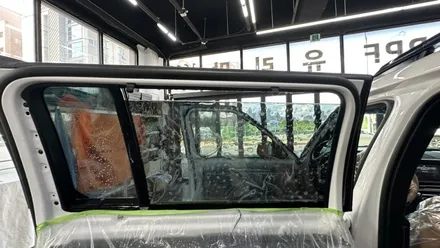 대전 틴팅 하버캠프 사파이어본드 싼타페 MX5랑 잘 어울릴까? PPF는 문콕쉴드 까지 / 대전 유성