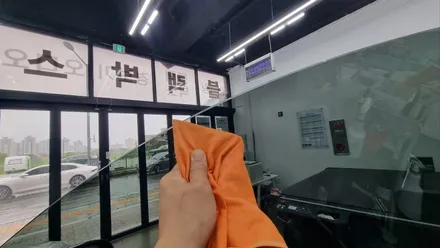 대전 테슬라 썬팅 모델Y 주니퍼 신탄진에서도 하버캠프는 요기요 / 대전 유성