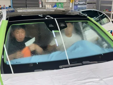대전 틴팅 사파이어본드와 E클래스, 영롱하다 너... / 대전 유성