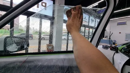 대전 틴팅 하버캠프 사파이어본드 싼타페 MX5랑 잘 어울릴까? PPF는 문콕쉴드 까지 / 대전 유성