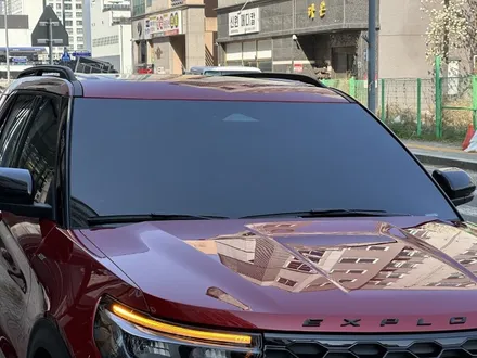대전 자동차 썬팅 익스플로러 빨간색 오우...하버캠프 세라믹 베스트 조합 / 대전 유성