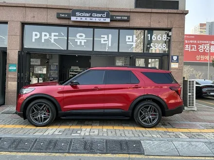 대전 자동차 썬팅 익스플로러 빨간색 오우...하버캠프 세라믹 베스트 조합 / 대전 유성