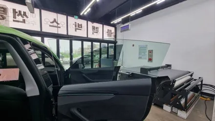 대전 테슬라 썬팅 모델Y 주니퍼 신탄진에서도 하버캠프는 요기요 / 대전 유성