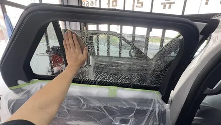 대전 자동차 썬팅 광각 사이드미러 사이드스텝까지 세팅하는 포드 익스플로러 / 대전 유성