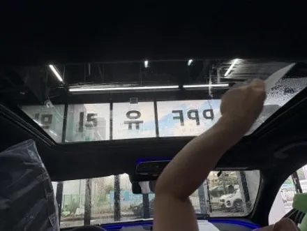 대전 틴팅, 벤츠 E300의 고급스러움을 더해 줄 후퍼옵틱 프나세 시공 / 대전 유성