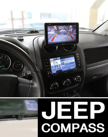 JEEP 크라이슬러 컴패스, 후방카메라 거치 네비매립 / 서울 성동구 행당동