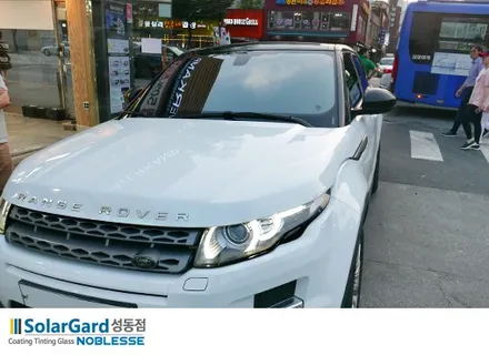 이보크 썬팅, 매력적인 반사필름 솔라가드 노블레스 새턴 시공 / 서울 성동구 행당동