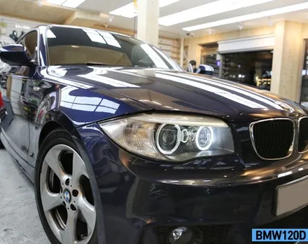 BMW120d 전용 마감재 네비매립, 블루투스 생성(블루스톰) / 서울 성동구 행당동