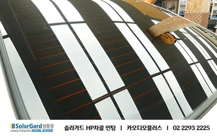 왕십리 / TG, 죽은 썬팅 살리기 (솔라가드 HP차콜) / 서울 성동구 행당동