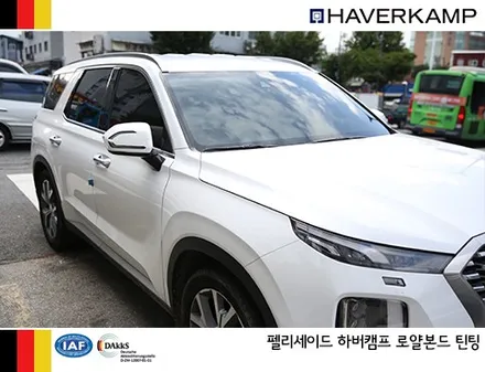 펠리세이드, 하버캠프 로얄본드 프리미엄 열차단 썬팅 / 서울 성동구 행당동