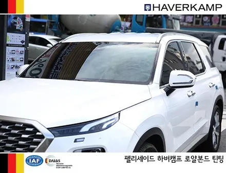 펠리세이드, 하버캠프 로얄본드 프리미엄 열차단 썬팅 / 서울 성동구 행당동