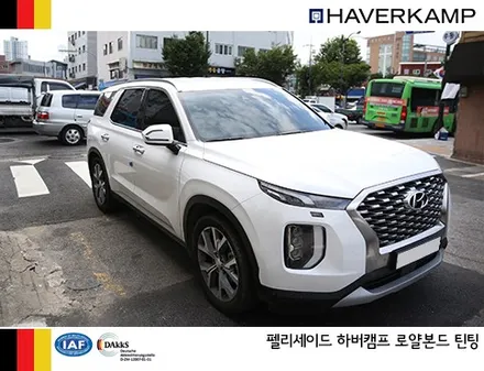 펠리세이드, 하버캠프 로얄본드 프리미엄 열차단 썬팅 / 서울 성동구 행당동