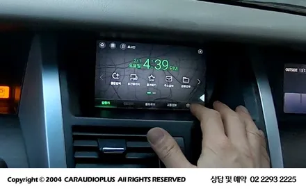 SM7 순정네비, 파인드라이브 IQ5 네비매립, 후방카메라 시공 / 서울 성동구 행당동
