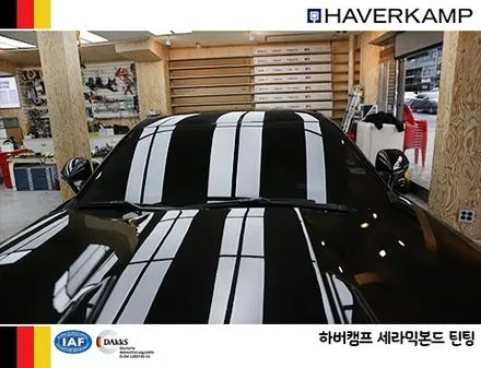 카마로SS, 독일 하버캠프 최상급 썬팅 세라믹본드 시공 / 서울 성동구 행당동