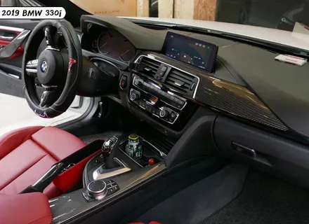 신형 BMW 330i 파인드라이브 BF700G 셋탑네비 매립 / 서울 성동구 행당동