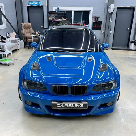 일산랩핑 전문점 BMW E46 M3 라구나블루 전체랩핑 / 고양시 사리현동