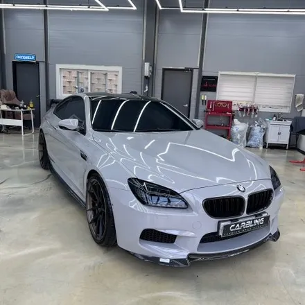 일산 BMW M6 크레용그레이 전체랩핑 / 고양시 사리현동
