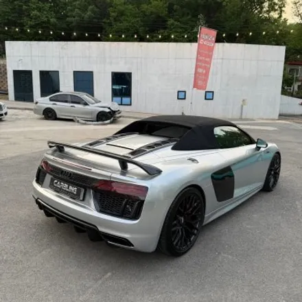 일산R8 아우디 R8스파이더전체랩핑 시공일지 / 고양시 사리현동