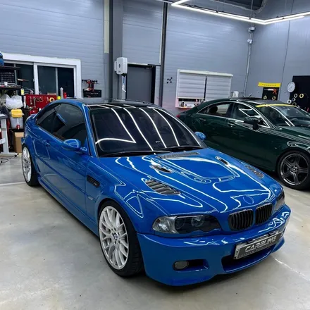 일산랩핑 전문점 BMW E46 M3 라구나블루 전체랩핑 / 고양시 사리현동