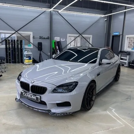 일산 BMW M6 크레용그레이 전체랩핑 / 고양시 사리현동