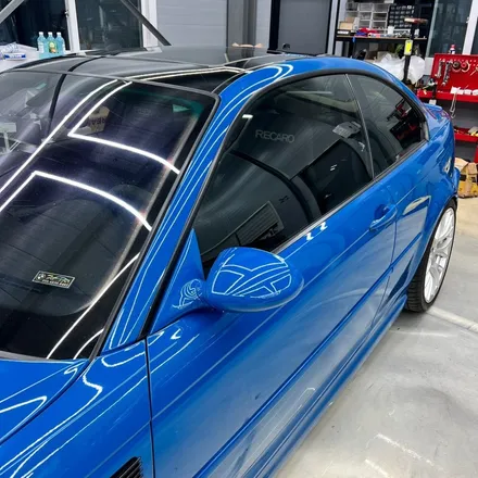일산랩핑 전문점 BMW E46 M3 라구나블루 전체랩핑 / 고양시 사리현동
