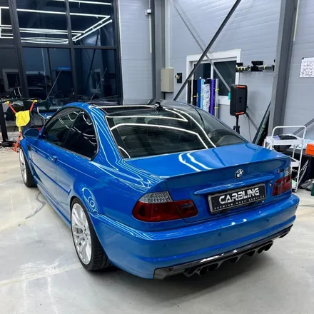 일산랩핑 전문점 BMW E46 M3 라구나블루 전체랩핑 / 고양시 사리현동